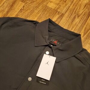 Nike Air Jordan Jacket Men Small Black Repel Synthetic Fill Loose Fit‎ New